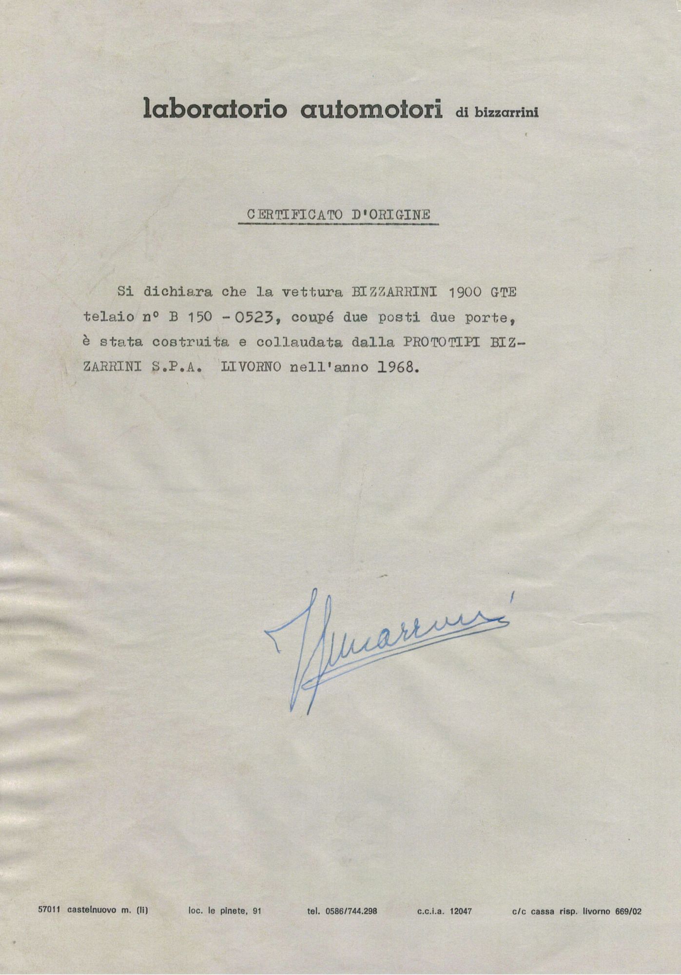 Bizzarrini 1900 Europa (18)