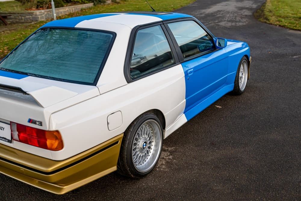 BMW E30 M3 white polep_10
