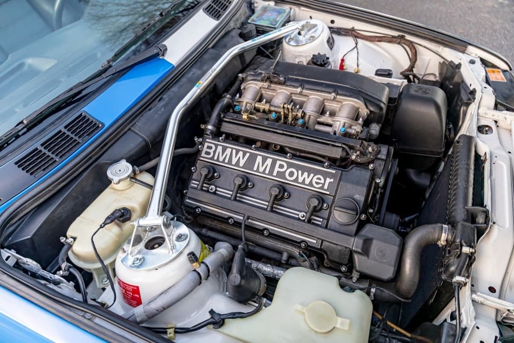 BMW E30 M3 white polep_2