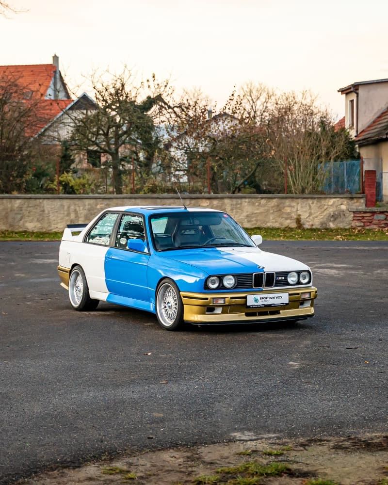 BMW E30 M3 white polep_22