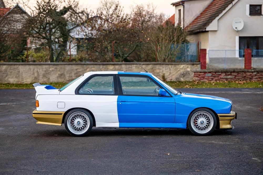BMW E30 M3 white polep_23