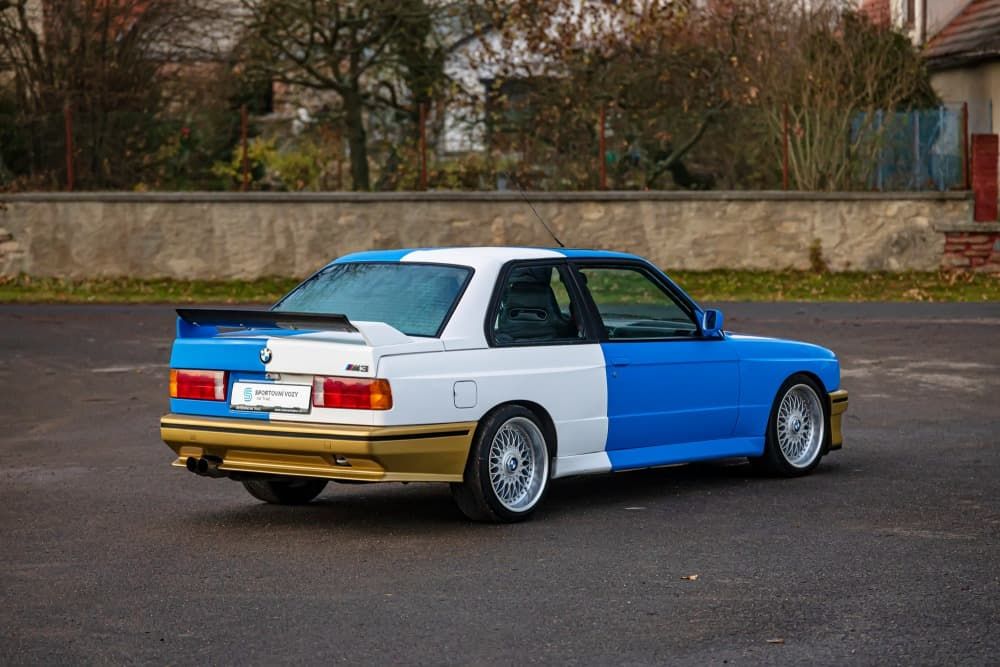 BMW E30 M3 white polep_26