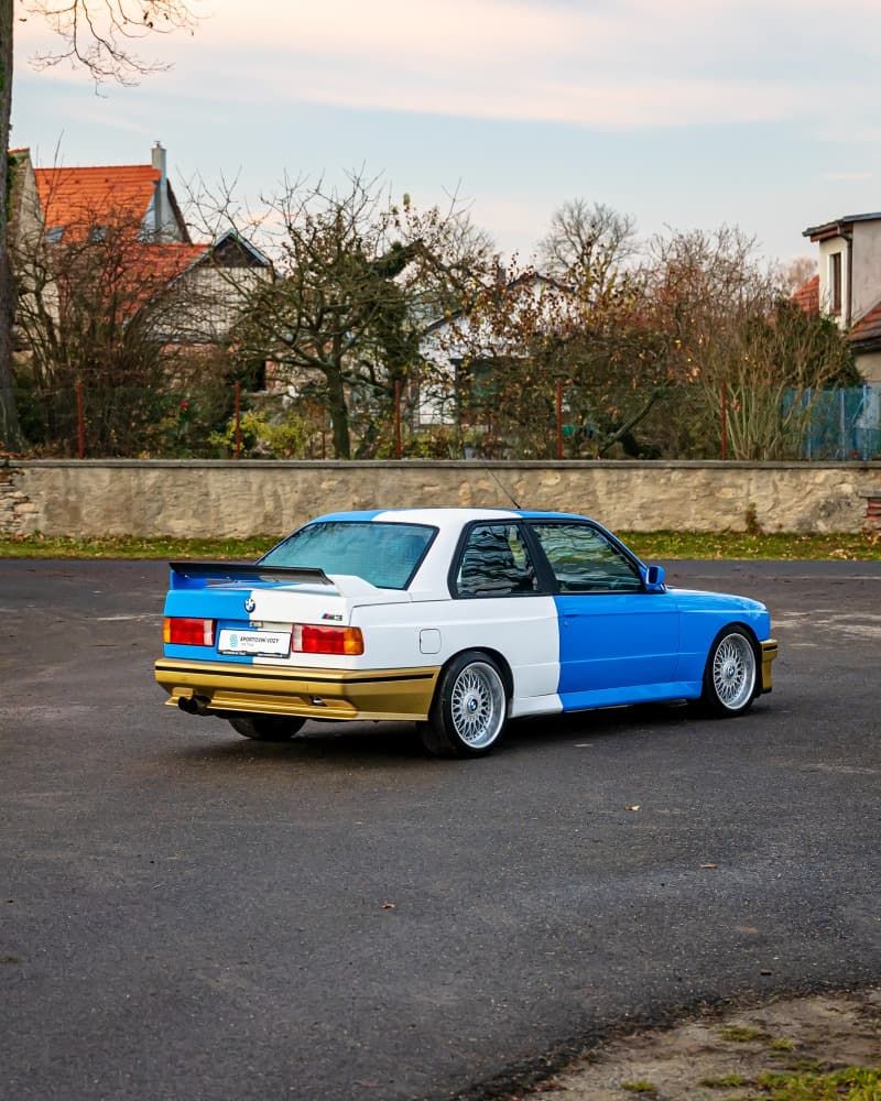 BMW E30 M3 white polep_27