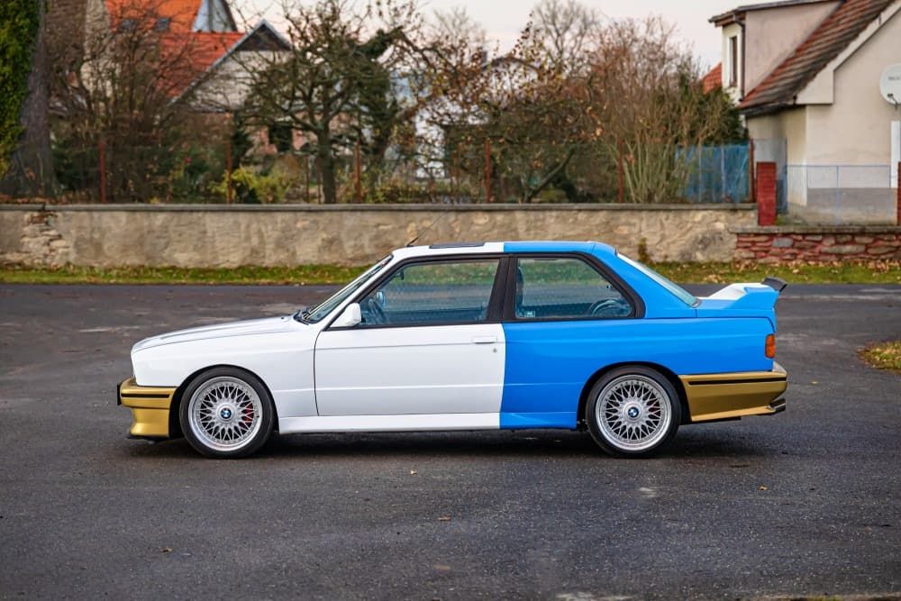 BMW E30 M3 white polep_31