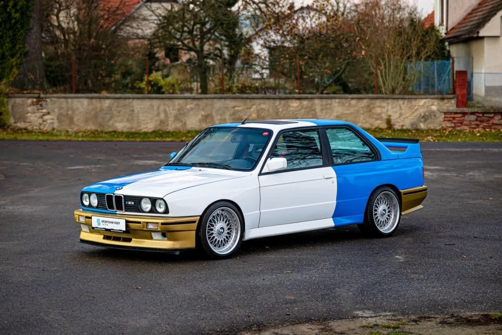 BMW E30 M3 white polep_33