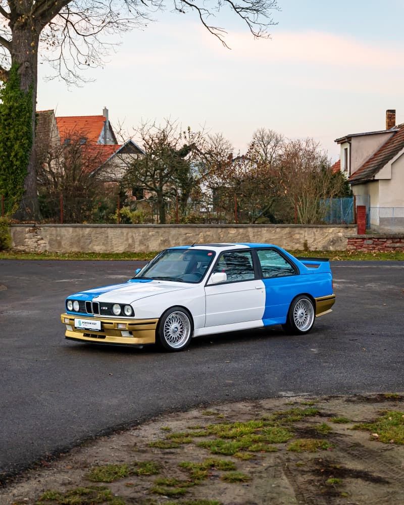 BMW E30 M3 white polep_34
