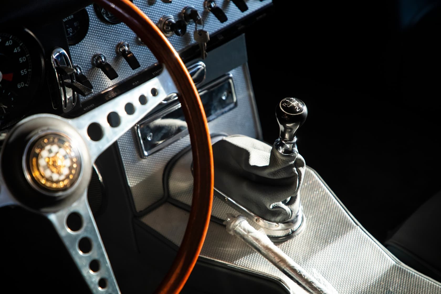 Jaguar E-type convertible bila _62