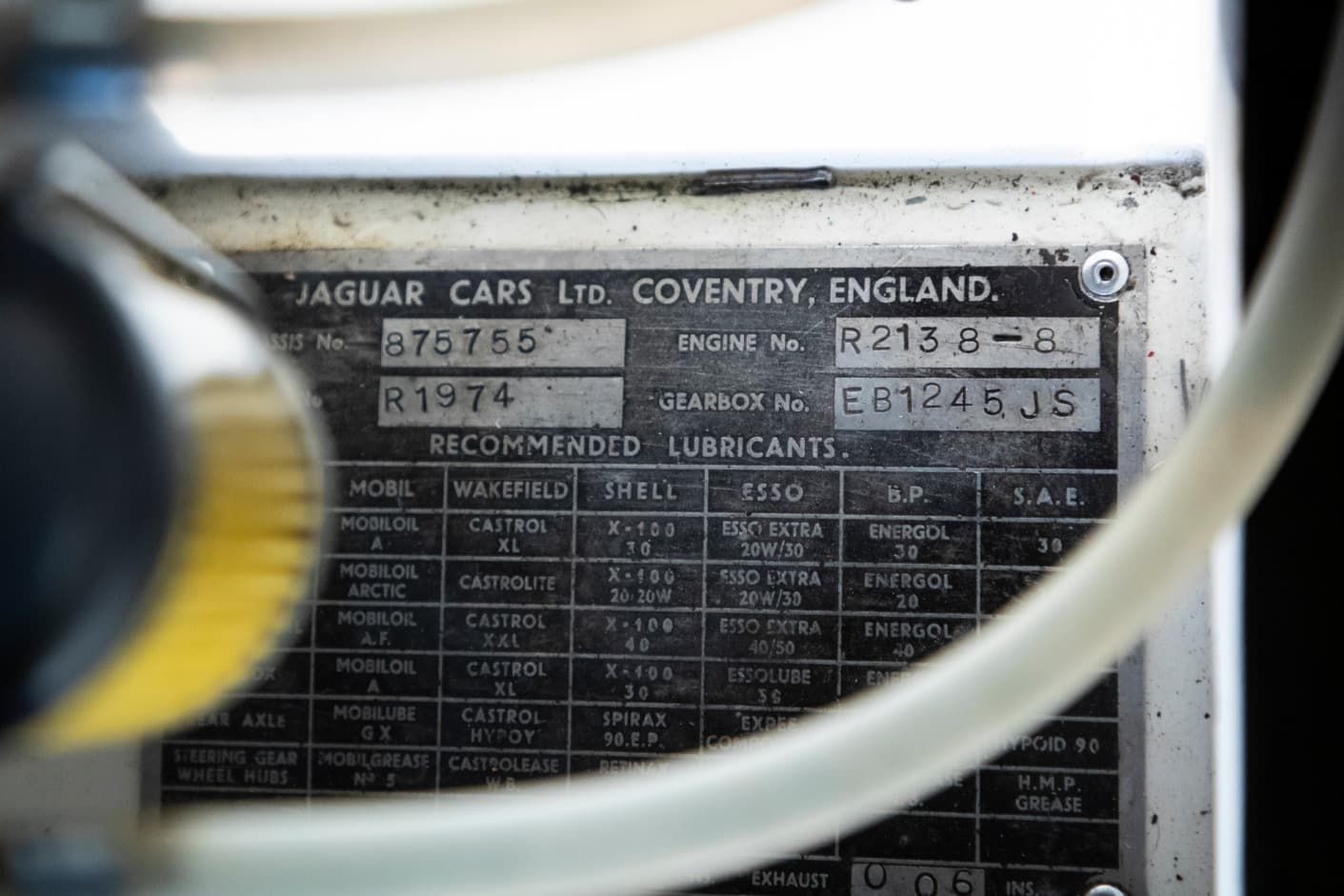 Jaguar E-type convertible bila _85