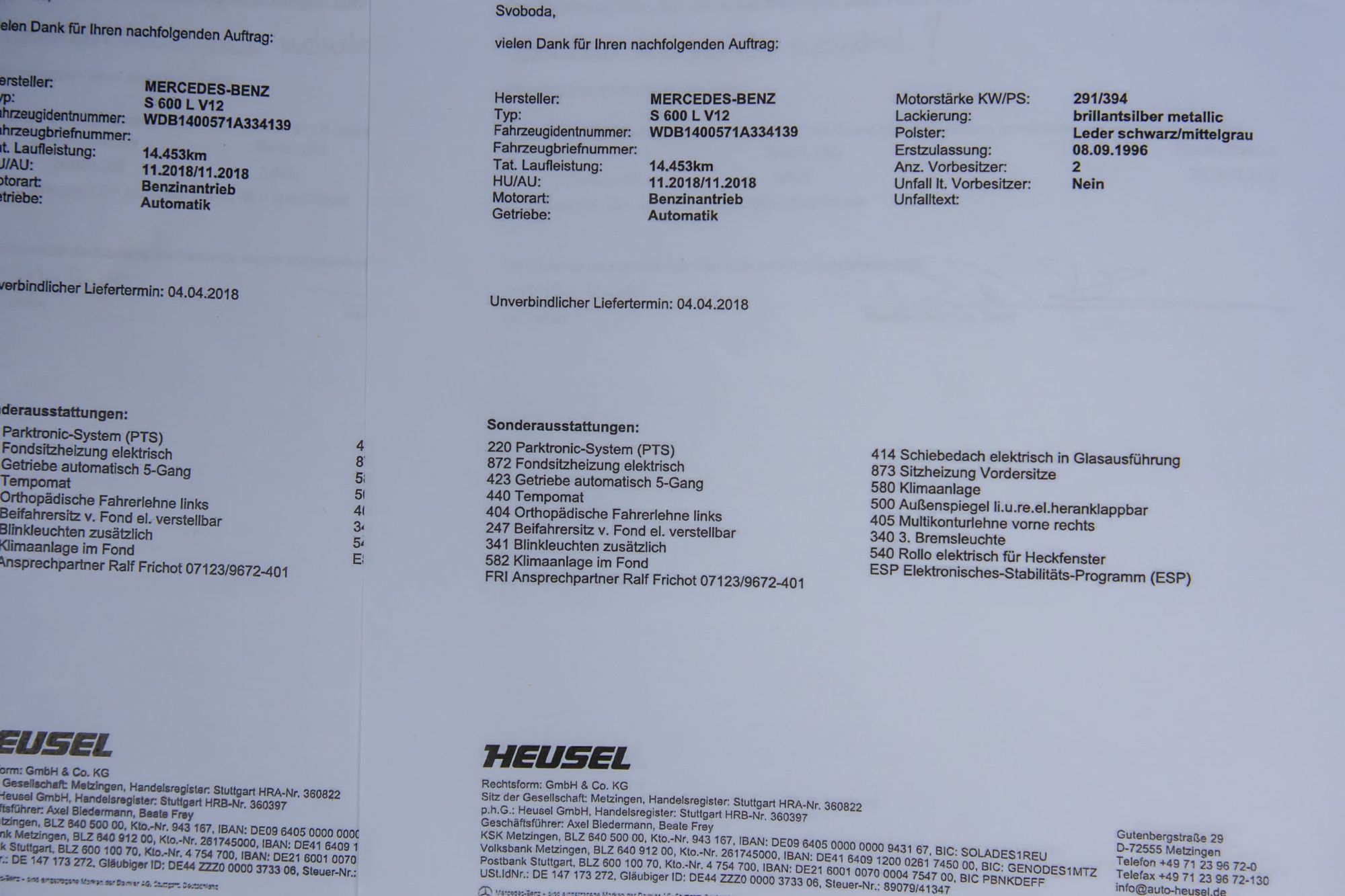 Mercedes Benz S600 W140_95